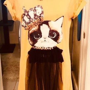 Kitty T Shirt Dress